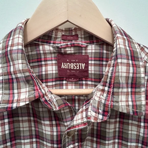 Alesbury Plaid Button-Up Shirt - Picture 2 of 5